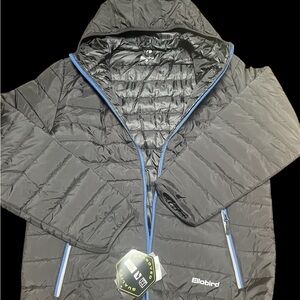 Ellobird Black Puffer Jacket NWT